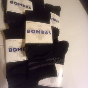 mens BOMBAS  black socks